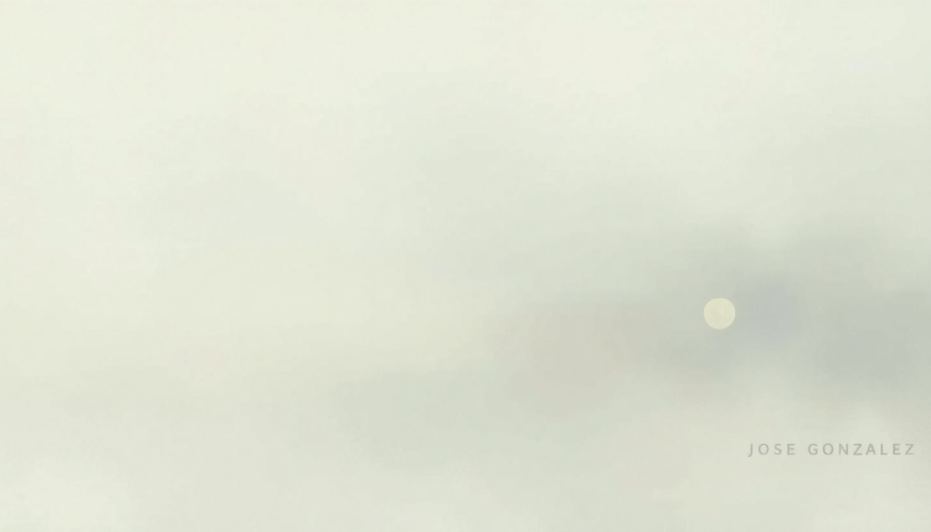 Fan-driven abstract illustration evoking the emotional arc of Far Away by José González