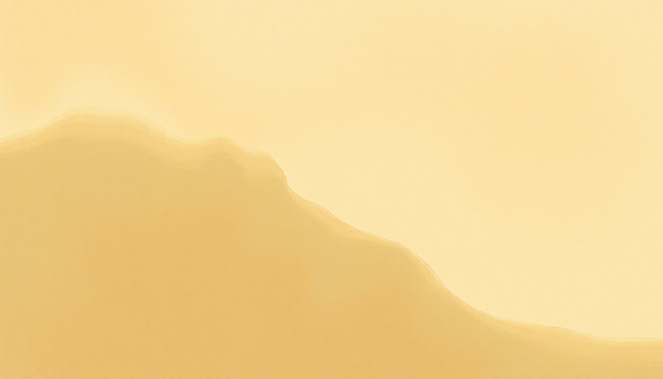 Fan-driven abstract illustration evoking the emotional arc of Farewell Angelina by Joan Baez