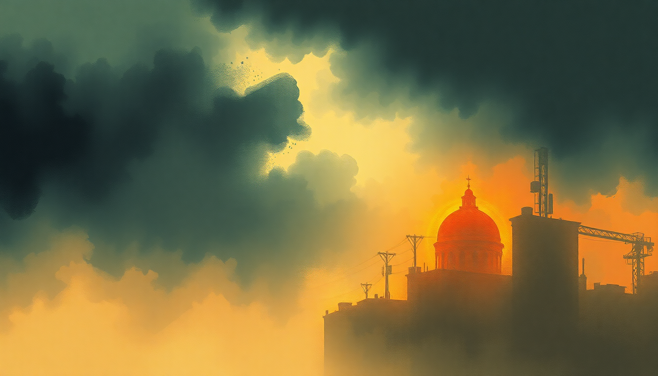 Fan-driven abstract illustration evoking the emotional arc of Farewell by Eminem