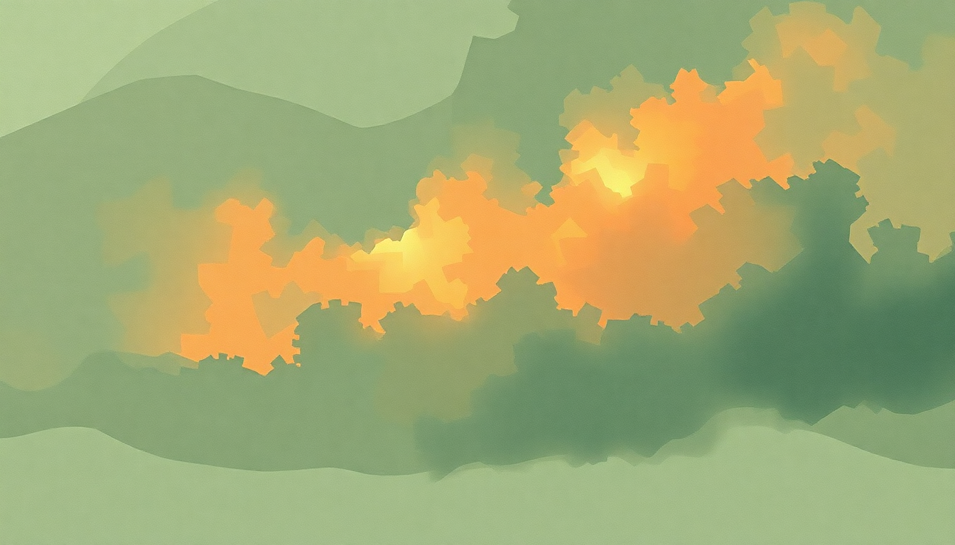 Fan-driven abstract illustration evoking the emotional arc of Fast as You Can by Fiona Apple