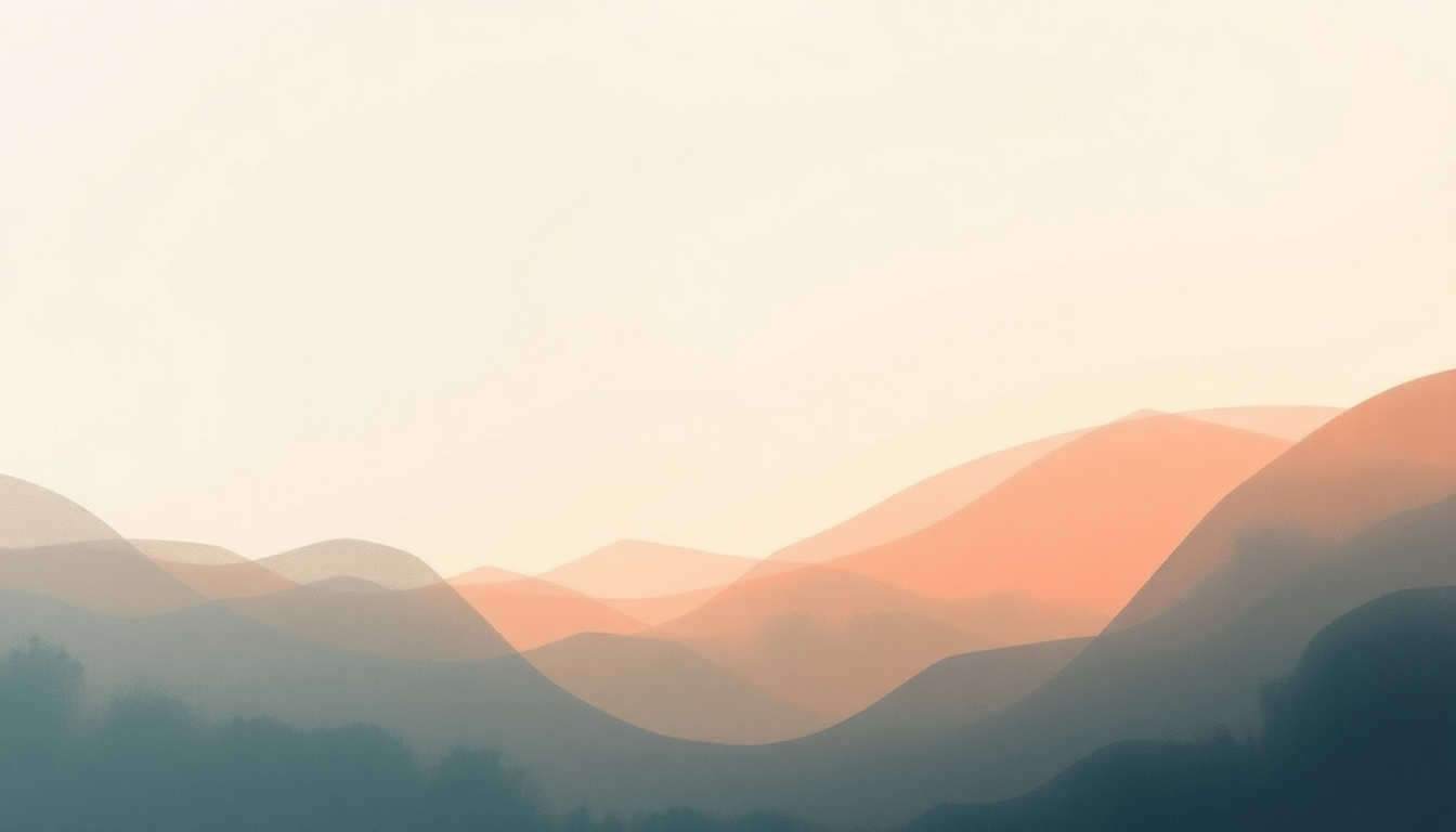 Fan-driven abstract illustration evoking the emotional arc of Feather by Nujabes