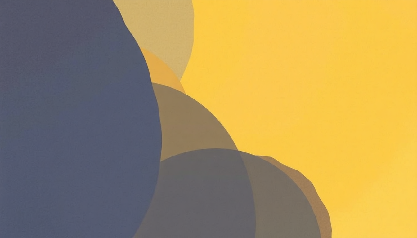Fan-driven abstract illustration evoking the emotional arc of Features Creatures by Björk