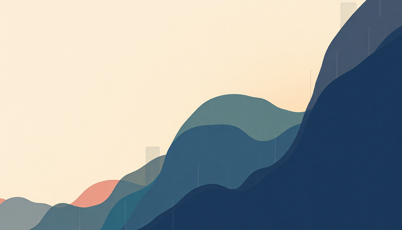 Fan-driven abstract illustration evoking the emotional arc of Feel a Way by H.E.R.