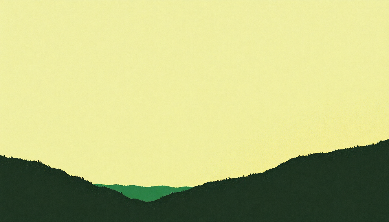 Fan-driven abstract illustration evoking the emotional arc of Feel the Pain by Dinosaur Jr