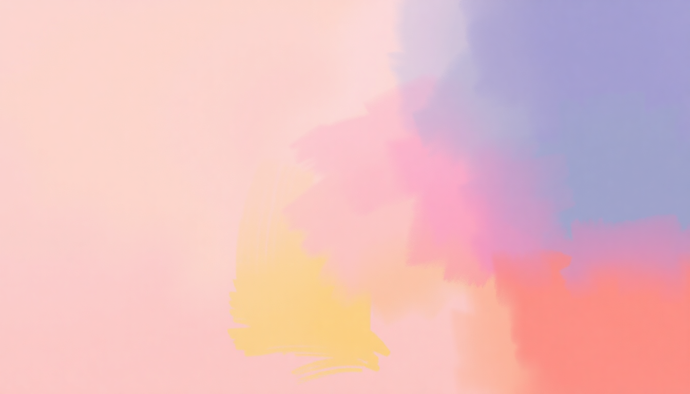 Fan-driven abstract illustration evoking the emotional arc of Feeling Good by Michael Buble