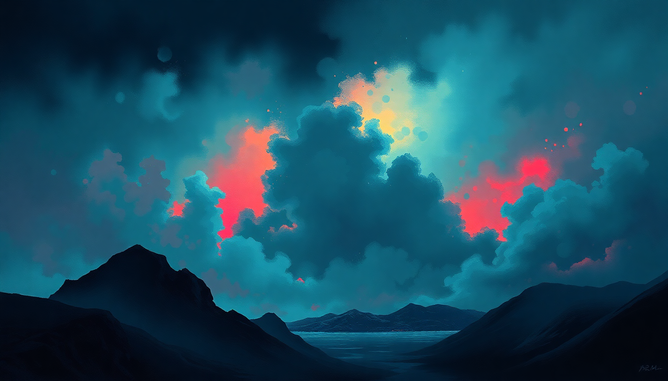 Fan-driven abstract illustration evoking the emotional arc of Finest Worksong by R.E.M.