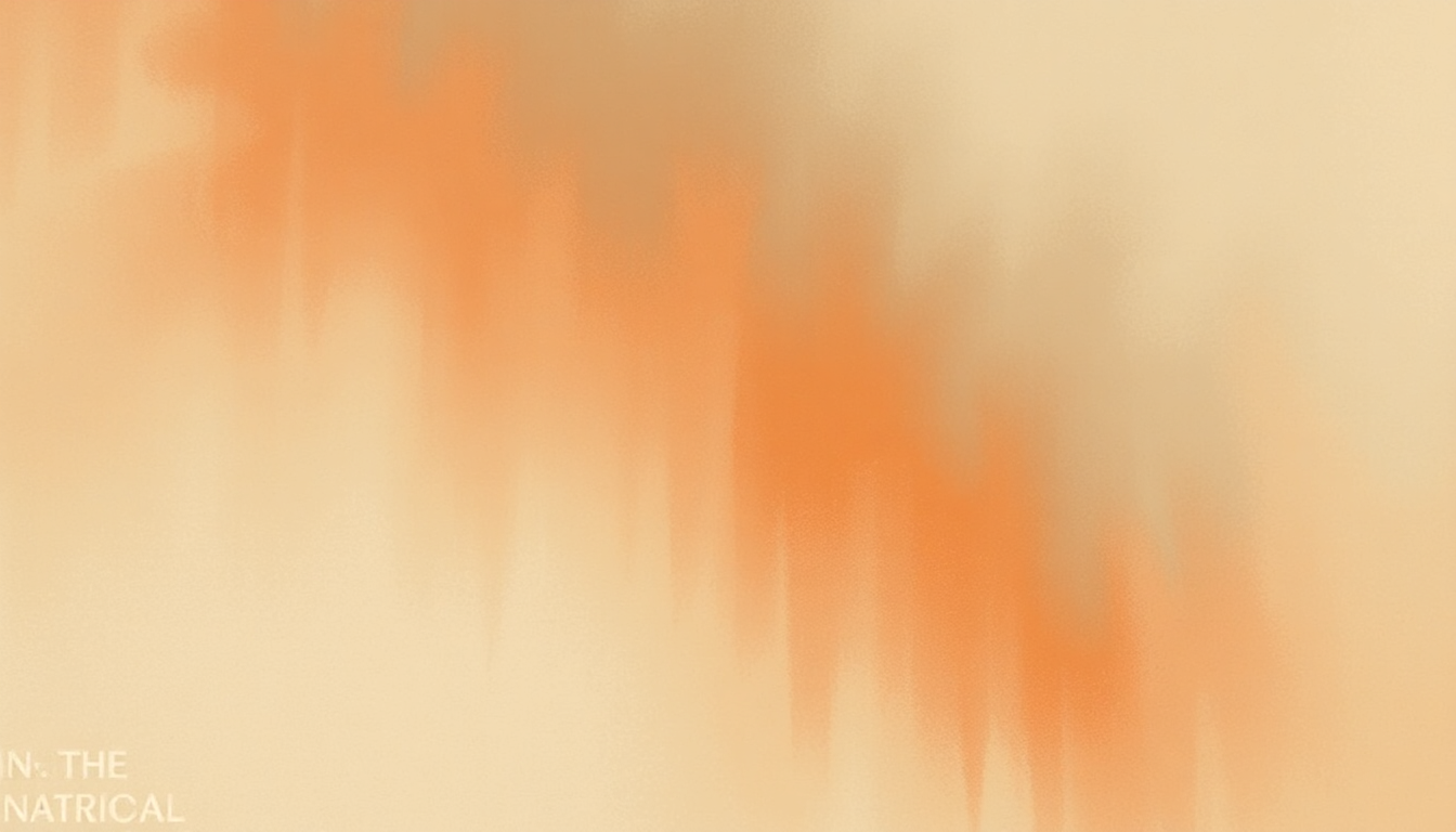 Fan-driven abstract illustration evoking the emotional arc of Fireproof by The National