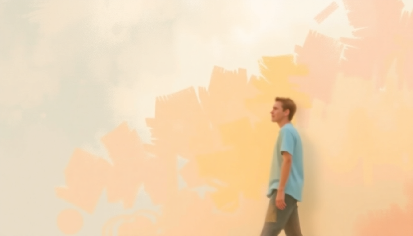Fan-driven abstract illustration evoking the emotional arc of First Date by Blink-182