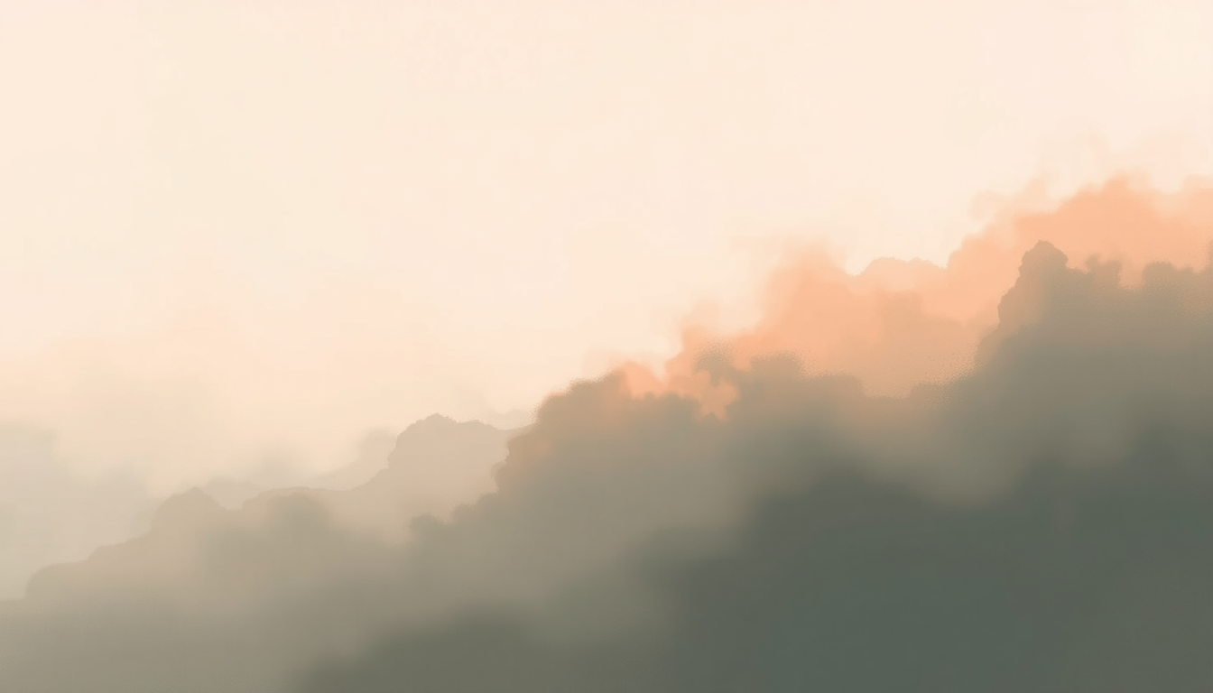 Fan-driven abstract illustration evoking the emotional arc of First Fires by Bonobo