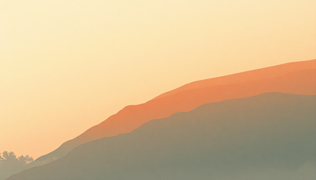 Fan-driven abstract illustration evoking the emotional arc of Float by Anthony Hamilton