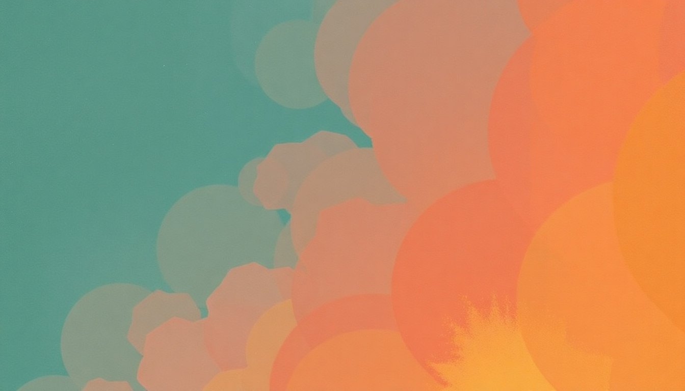 Fan-driven abstract illustration evoking the emotional arc of Fly by Night by Rush