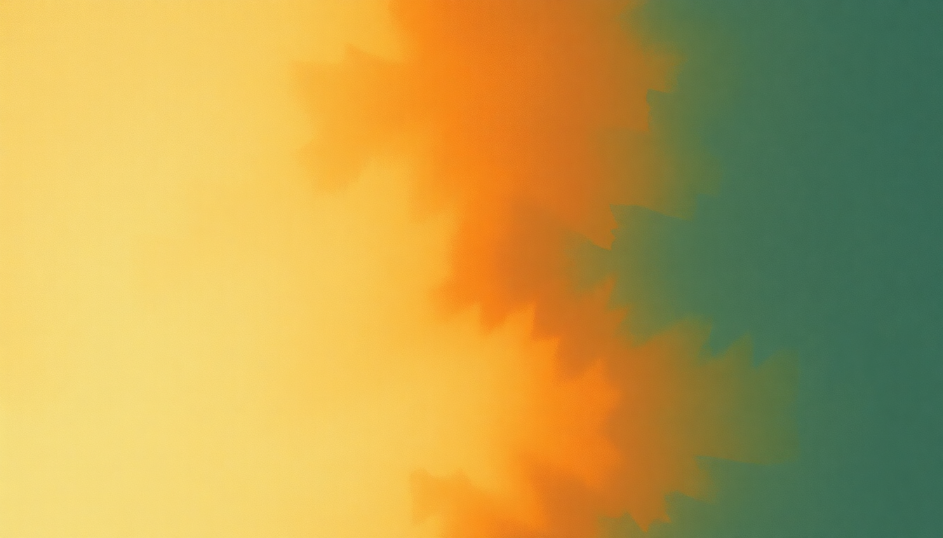 Fan-driven abstract illustration evoking the emotional arc of Flying High by Country Joe and the Fish