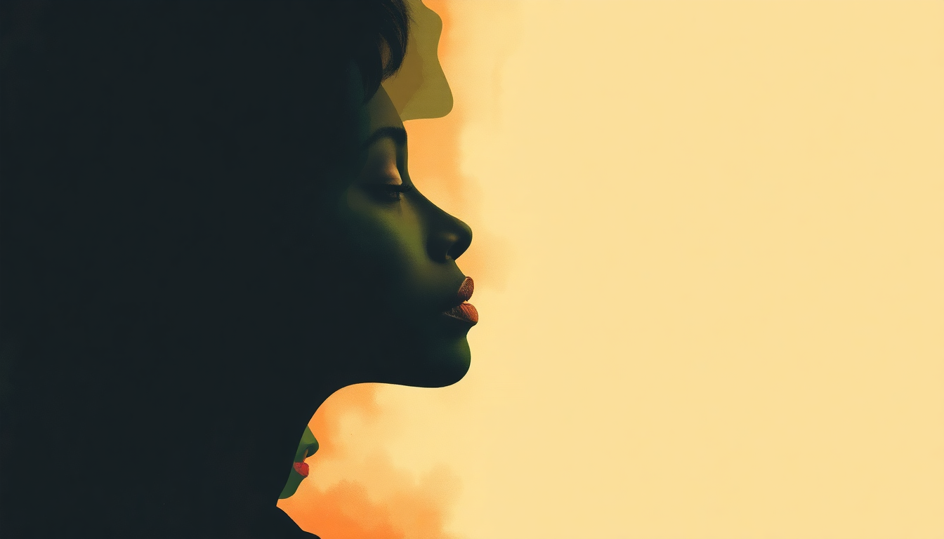 Fan-driven abstract illustration evoking the emotional arc of Fodder on My Wings by Nina Simone