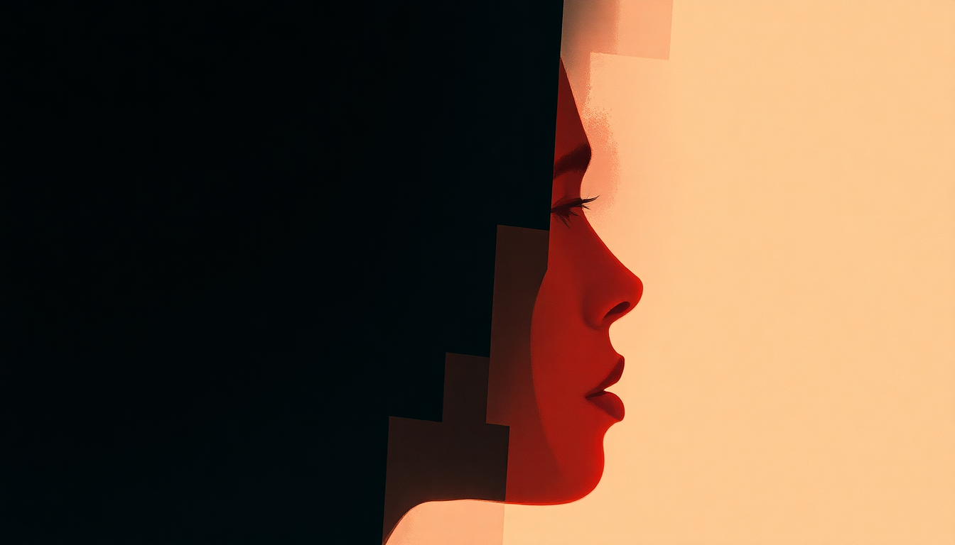 Fan-driven abstract illustration evoking the emotional arc of Follow by Dwele