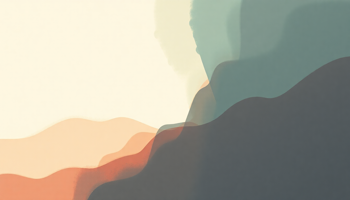 Fan-driven abstract illustration evoking the emotional arc of Follow God by Kanye West