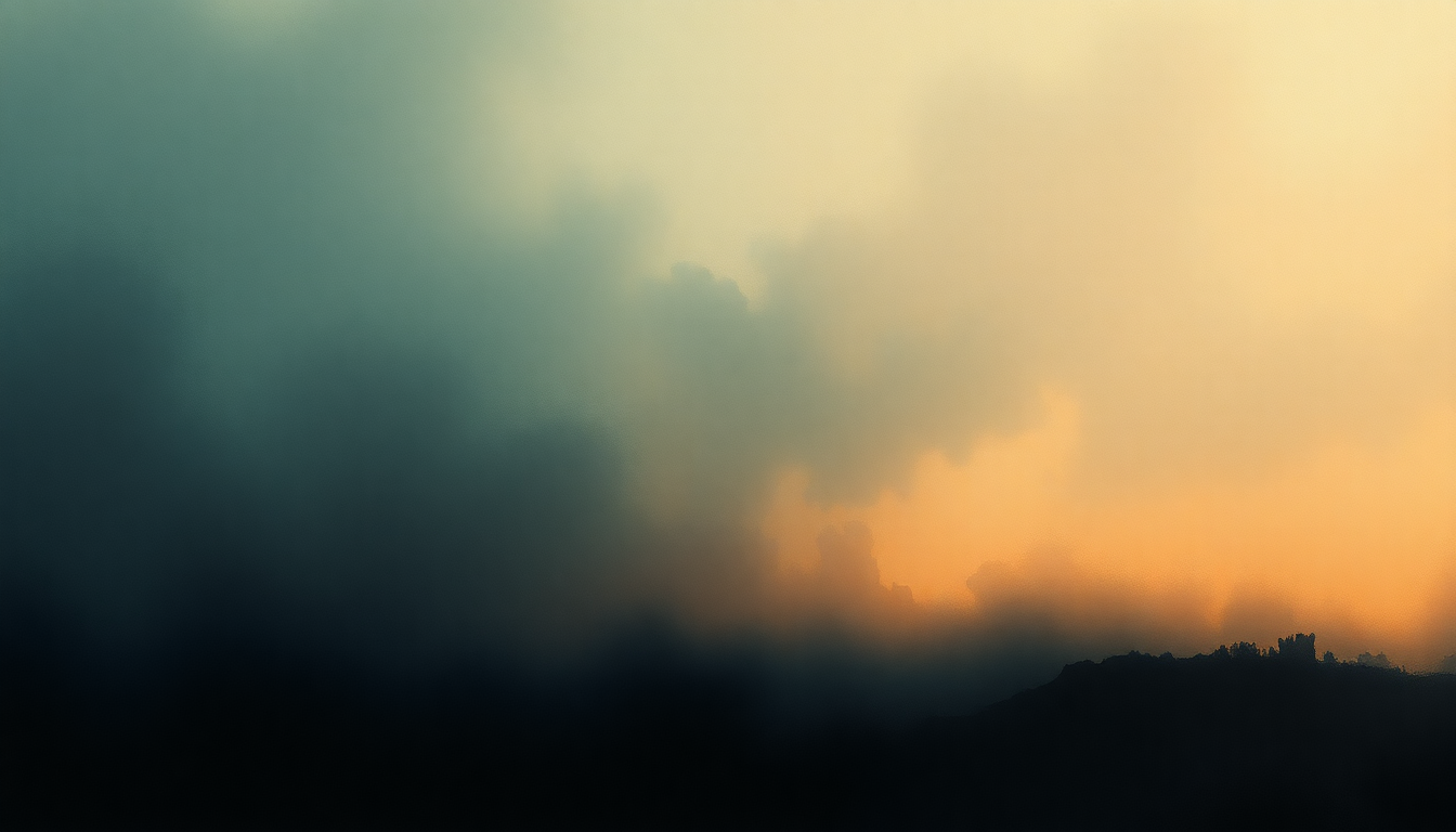 Fan-driven abstract illustration evoking the emotional arc of For Reasons Unknown by The Killers