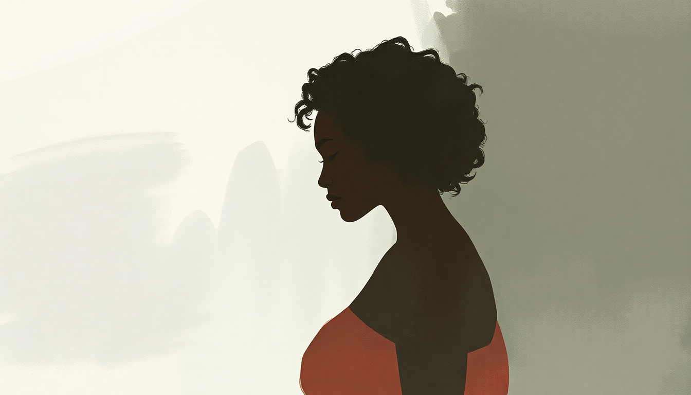 Fan-driven abstract illustration evoking the emotional arc of Forever by Ledisi