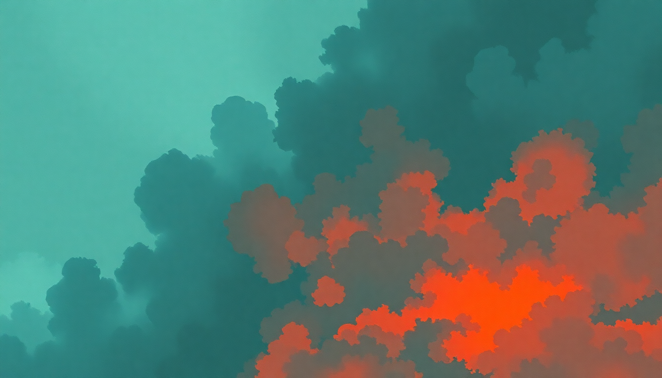 Fan-driven abstract illustration evoking the emotional arc of Frances Farmer Will Have Her Revenge on Seattle by Nirvana