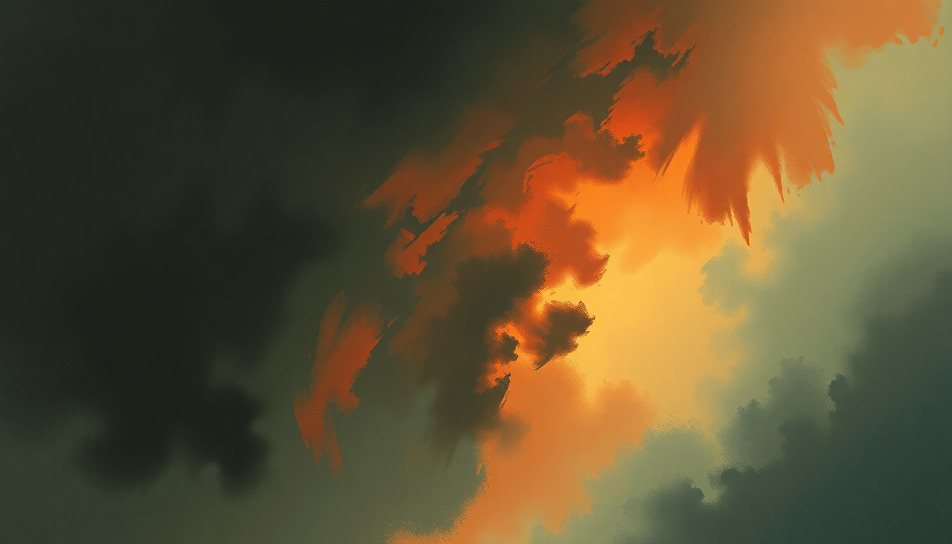 Fan-driven abstract illustration evoking the emotional arc of Franchise by Travis Scott
