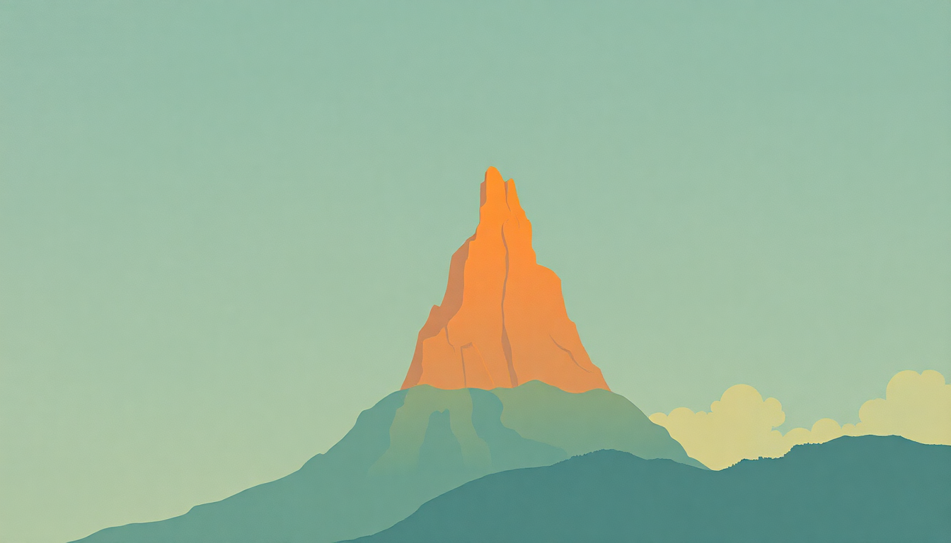 Fan-driven abstract illustration evoking the emotional arc of Franklin's Tower by Grateful Dead