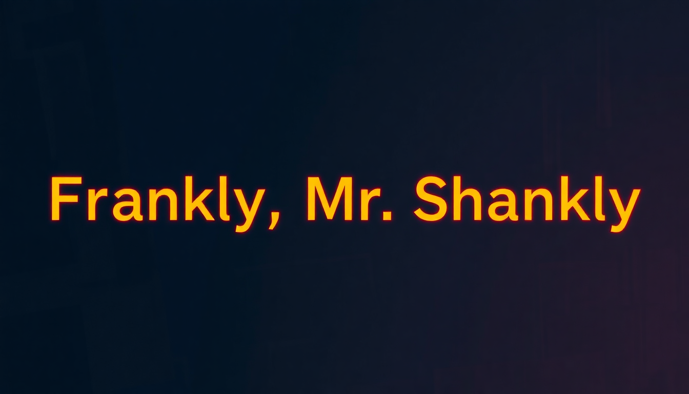 Frankly, Mr. Shankly by The Smiths
