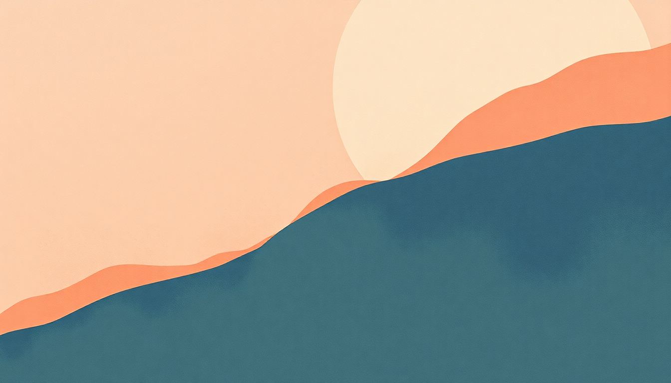 Fan-driven abstract illustration evoking the emotional arc of French Exit by Dua Lipa