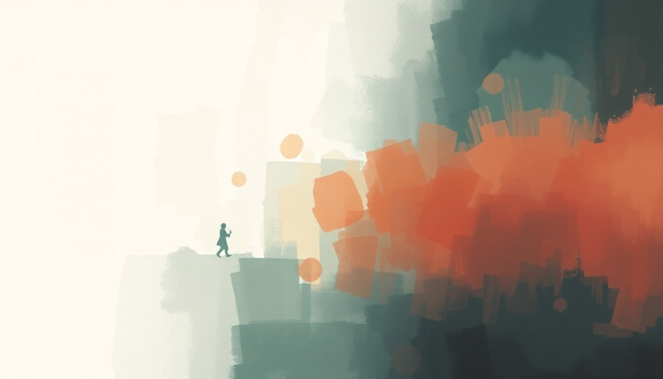 Fan-driven abstract illustration evoking the emotional arc of Fresh Out the Slammer by Taylor Swift