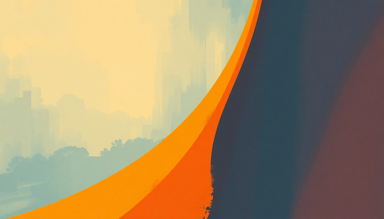 Fan-driven abstract illustration evoking the emotional arc of Friendship Train by Gladys Knight and the Pips