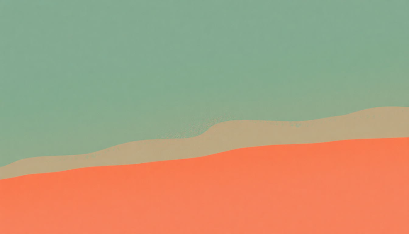 Fan-driven abstract illustration evoking the emotional arc of Funeral by Phoebe Bridgers