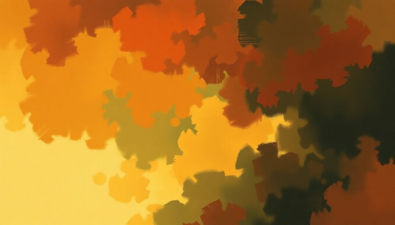 Fan-driven abstract illustration evoking the emotional arc of Funiculì, Funiculà by Luciano Pavarotti