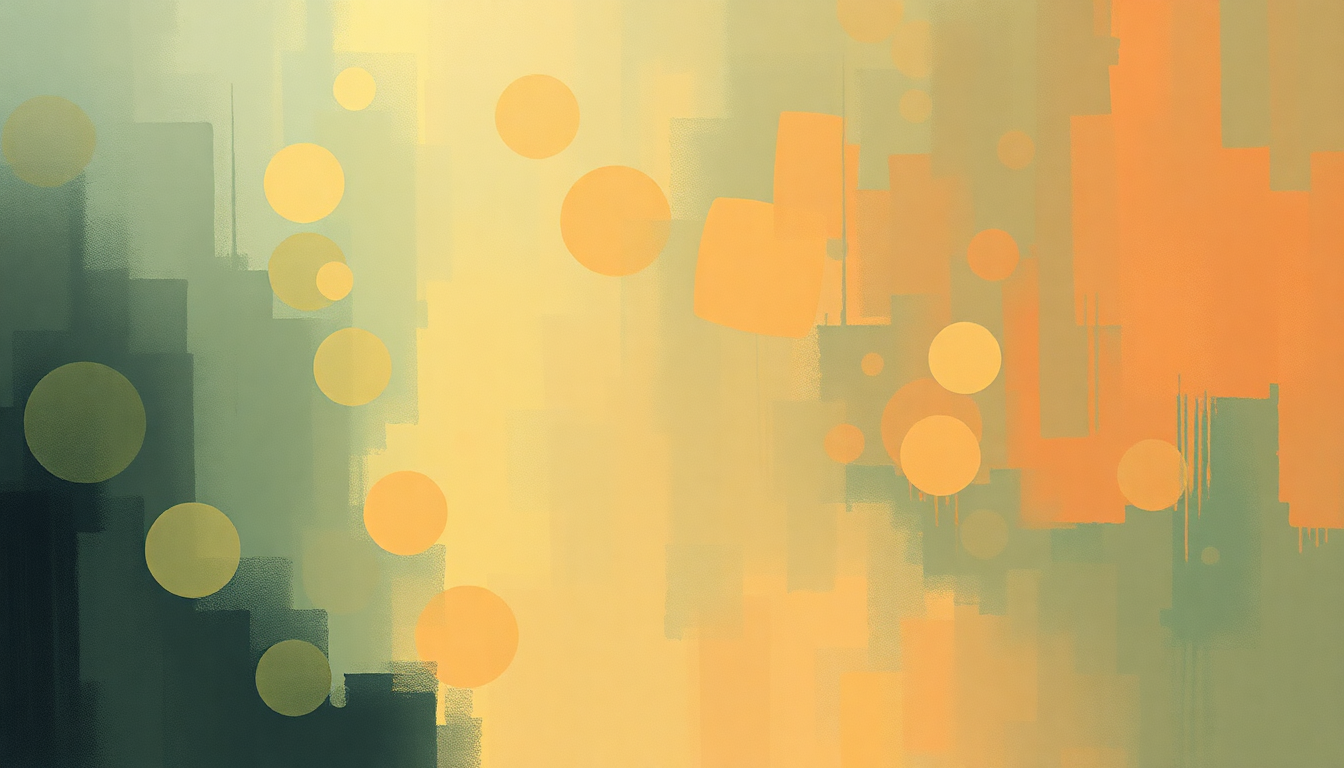 Fan-driven abstract illustration evoking the emotional arc of Funny Ways by Gentle Giant