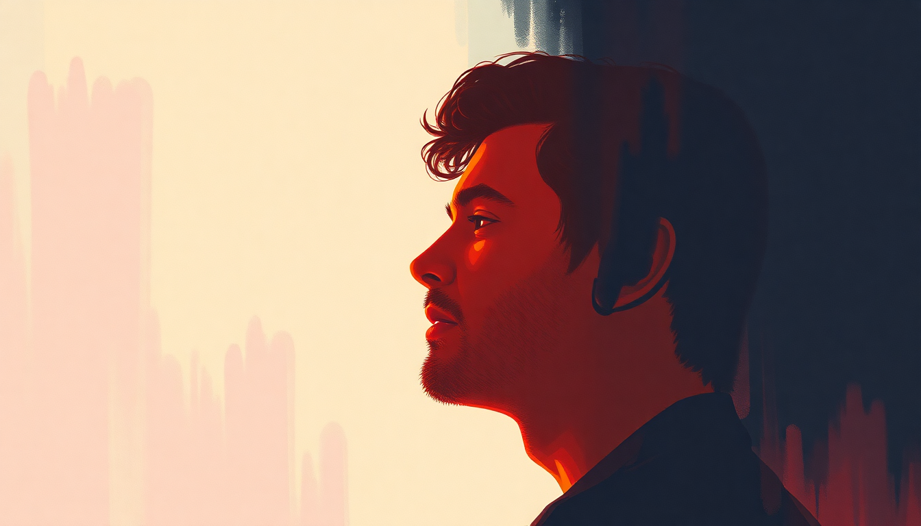 Fan-driven abstract illustration evoking the emotional arc of FutureSex by Justin Timberlake