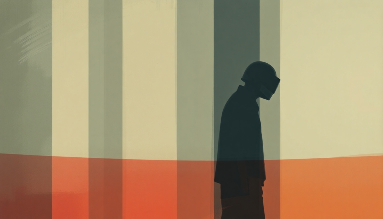 Fan-driven abstract illustration evoking the emotional arc of The Game of Love by Daft Punk
