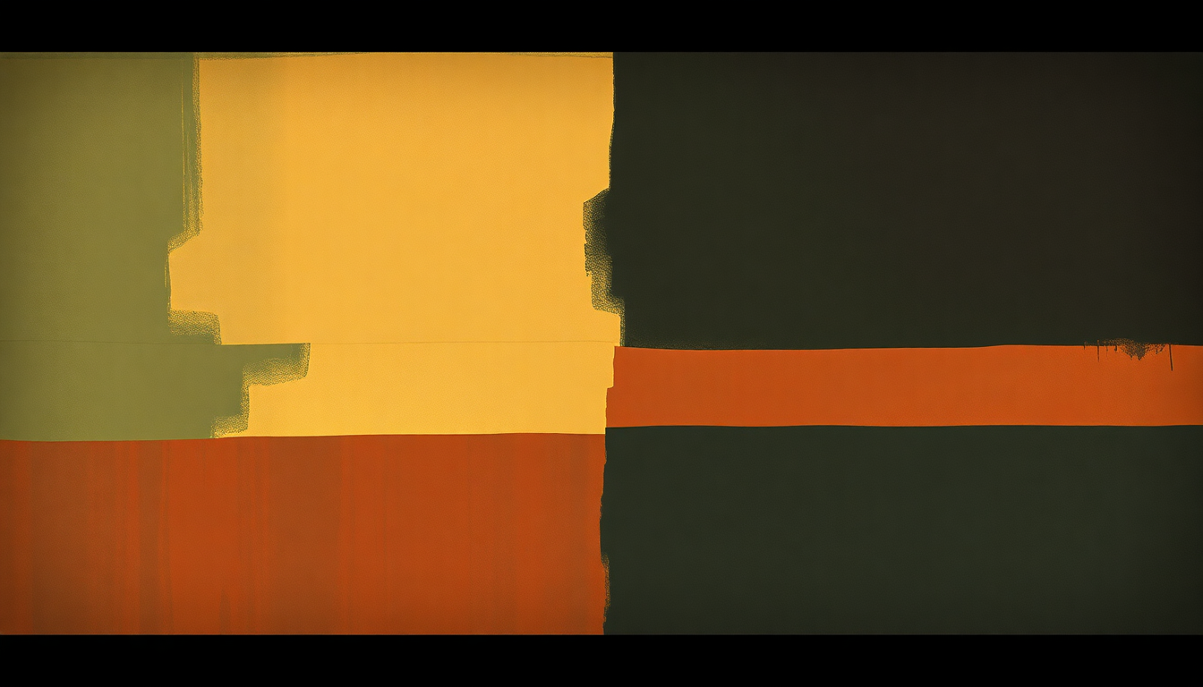 Fan-driven abstract illustration evoking the emotional arc of Gamera by Tortoise