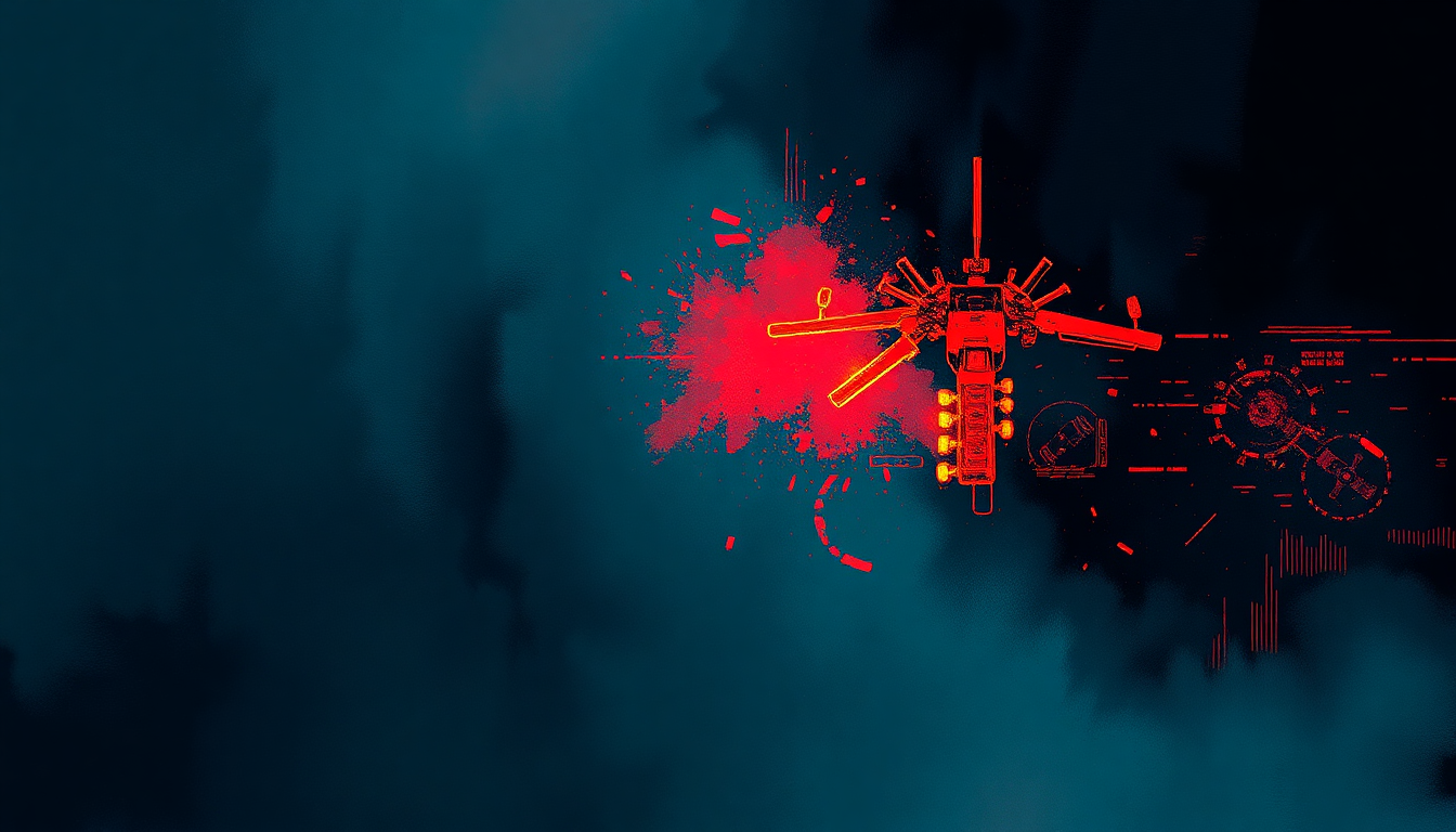 Fan-driven abstract illustration evoking the emotional arc of Gangsta Gangsta by Dr. Dre