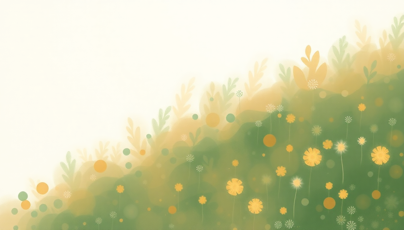 Fan-driven abstract illustration evoking the emotional arc of Garden Song by Phoebe Bridgers