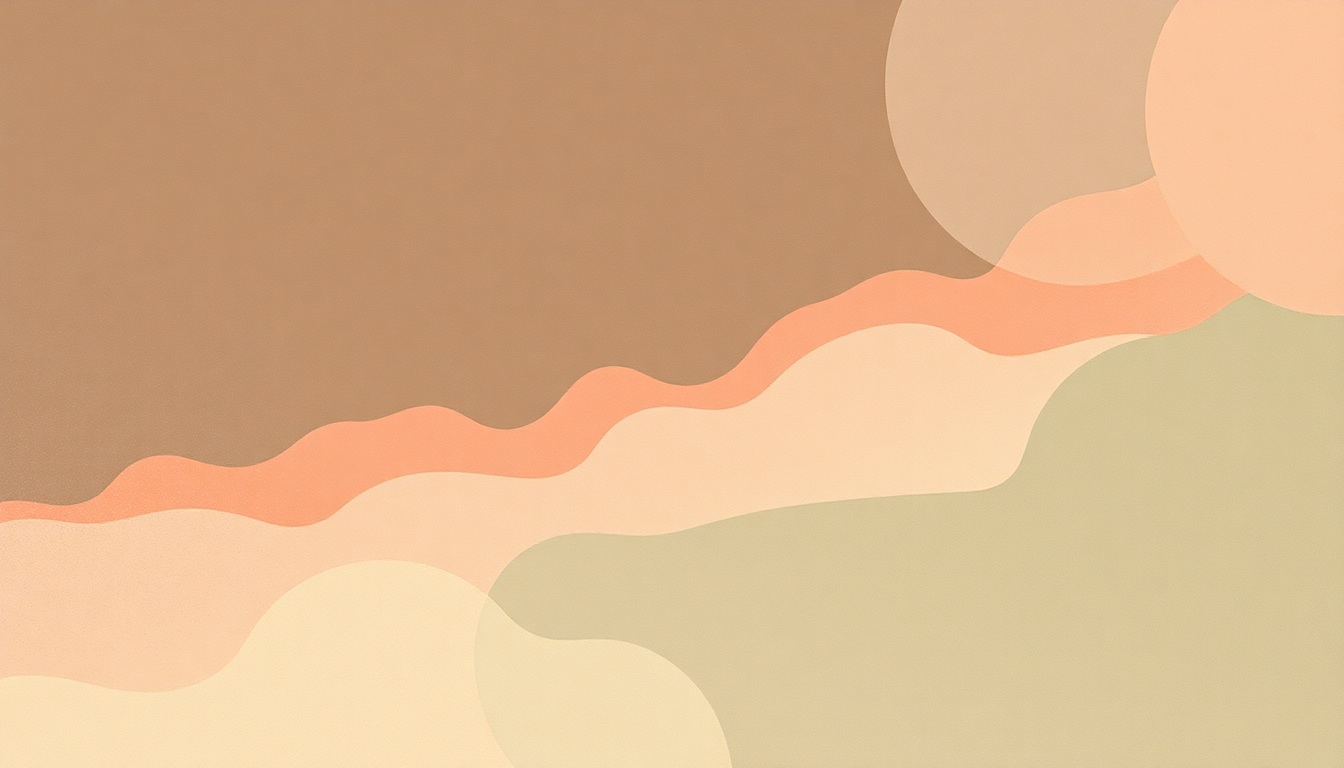 Fan-driven abstract illustration evoking the emotional arc of Garden (Say It Like Dat) by SZA