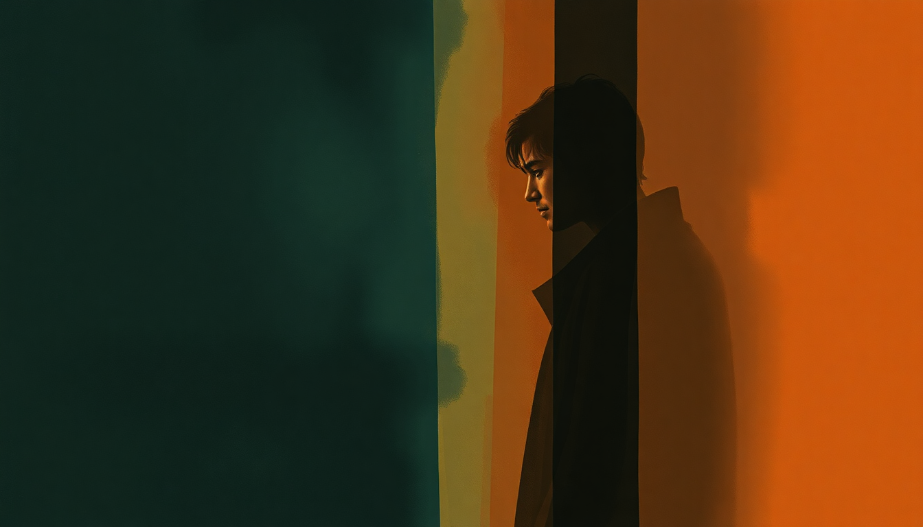 Fan-driven abstract illustration evoking the emotional arc of Gasoline by The Weeknd
