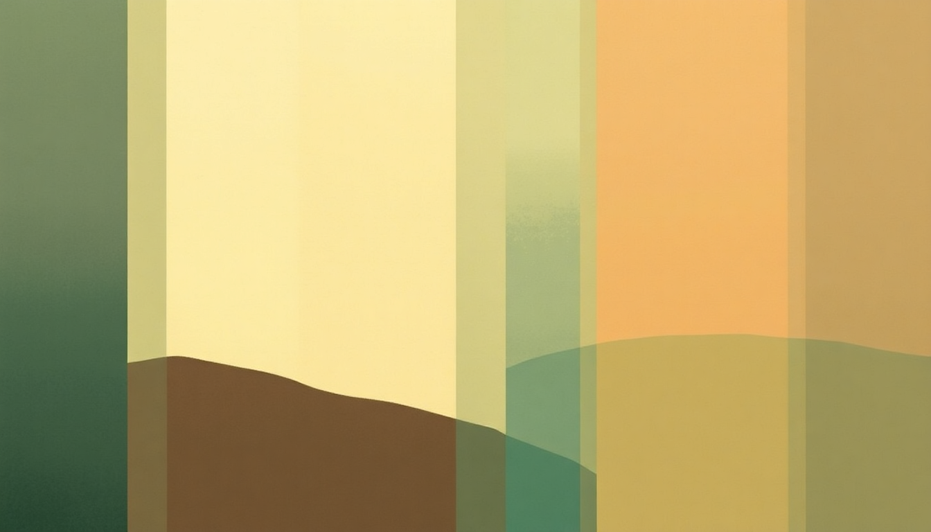 Fan-driven abstract illustration evoking the emotional arc of German Haircut by Flying Lotus