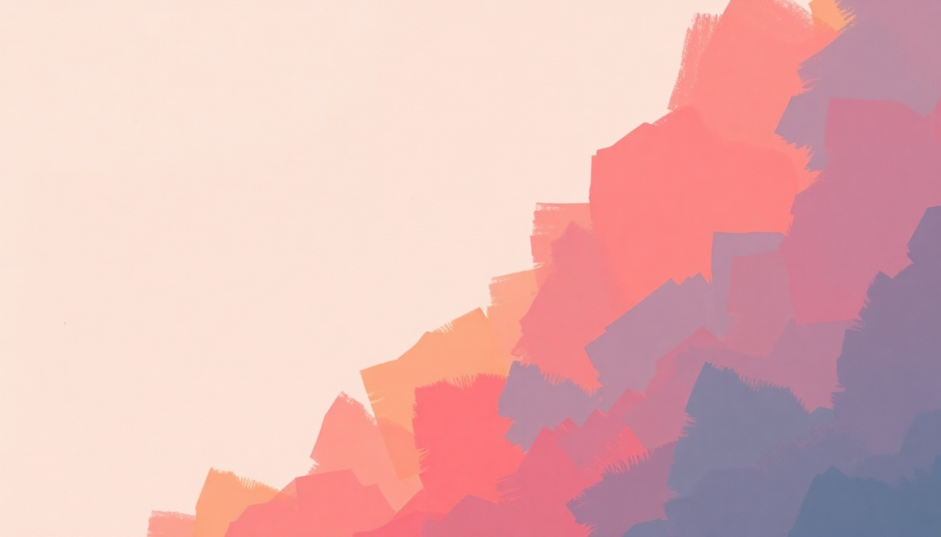 Fan-driven abstract illustration evoking the emotional arc of Get Into It (Yuh) by Doja Cat