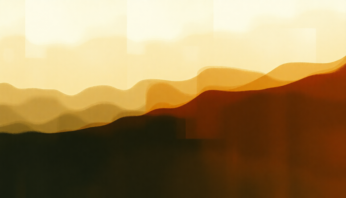 Fan-driven abstract illustration evoking the emotional arc of Get Right with God by Lucinda Williams