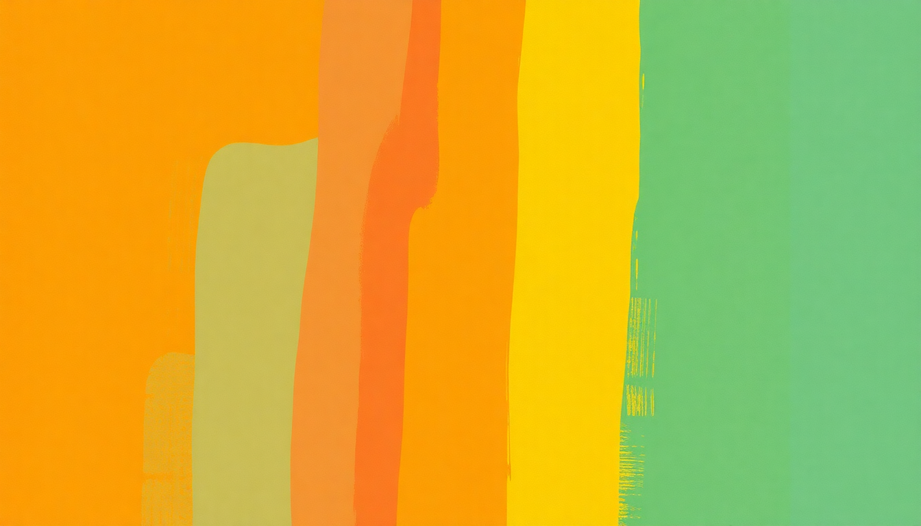 Fan-driven abstract illustration evoking the emotional arc of Get Up by Brass Construction