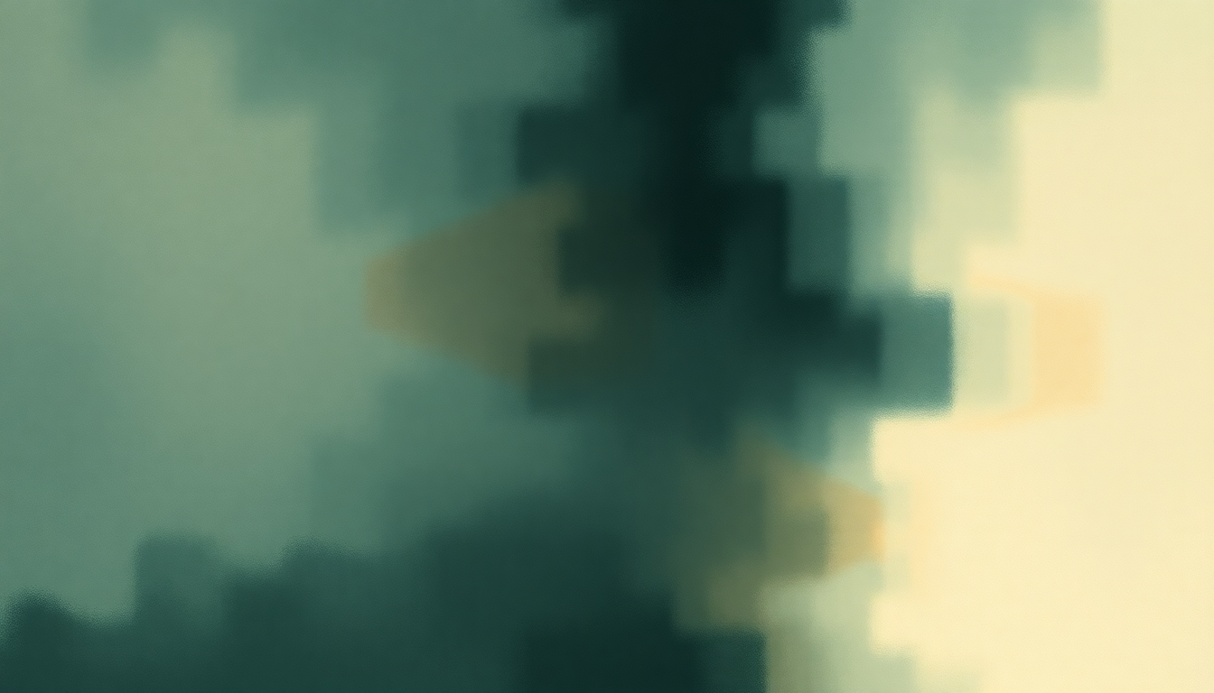 Fan-driven abstract illustration evoking the emotional arc of Geyser by Mitski