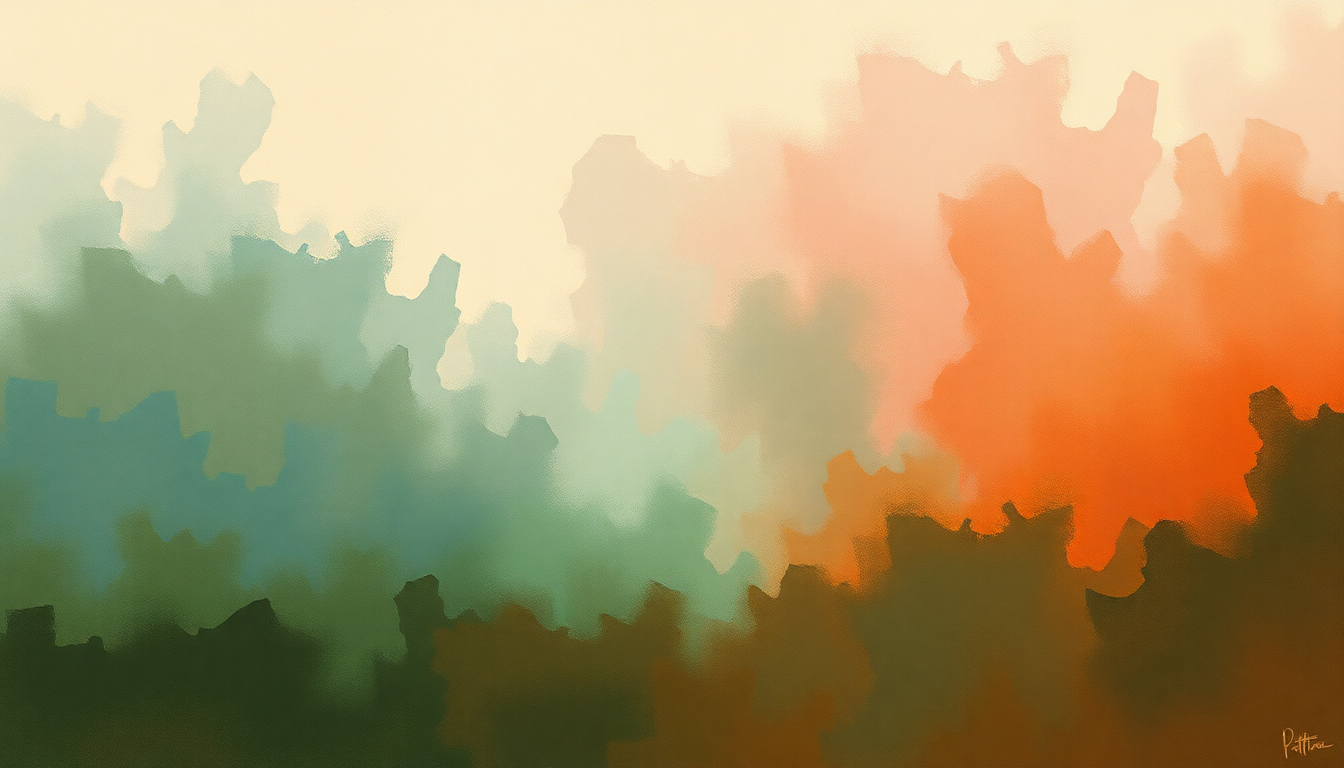 Fan-driven abstract illustration evoking the emotional arc of Ghost Dance by Patti Smith
