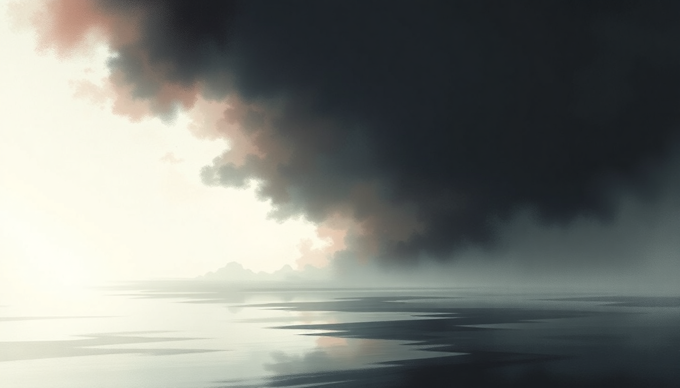 Fan-driven abstract illustration evoking the emotional arc of Giorgio by Moroder by Daft Punk