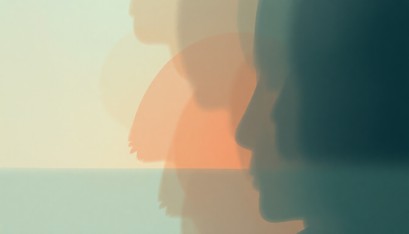 Fan-driven abstract illustration evoking the emotional arc of Girl Sailor by The Shins