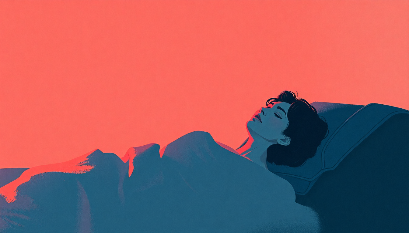Fan-driven abstract illustration evoking the emotional arc of Girlfriend in a Coma by The Smiths