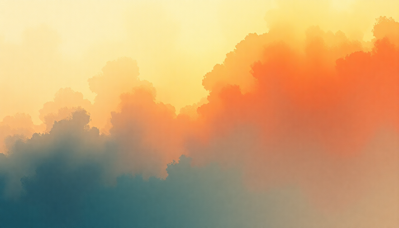 Fan-driven abstract illustration evoking the emotional arc of Give Me Love by Ed Sheeran