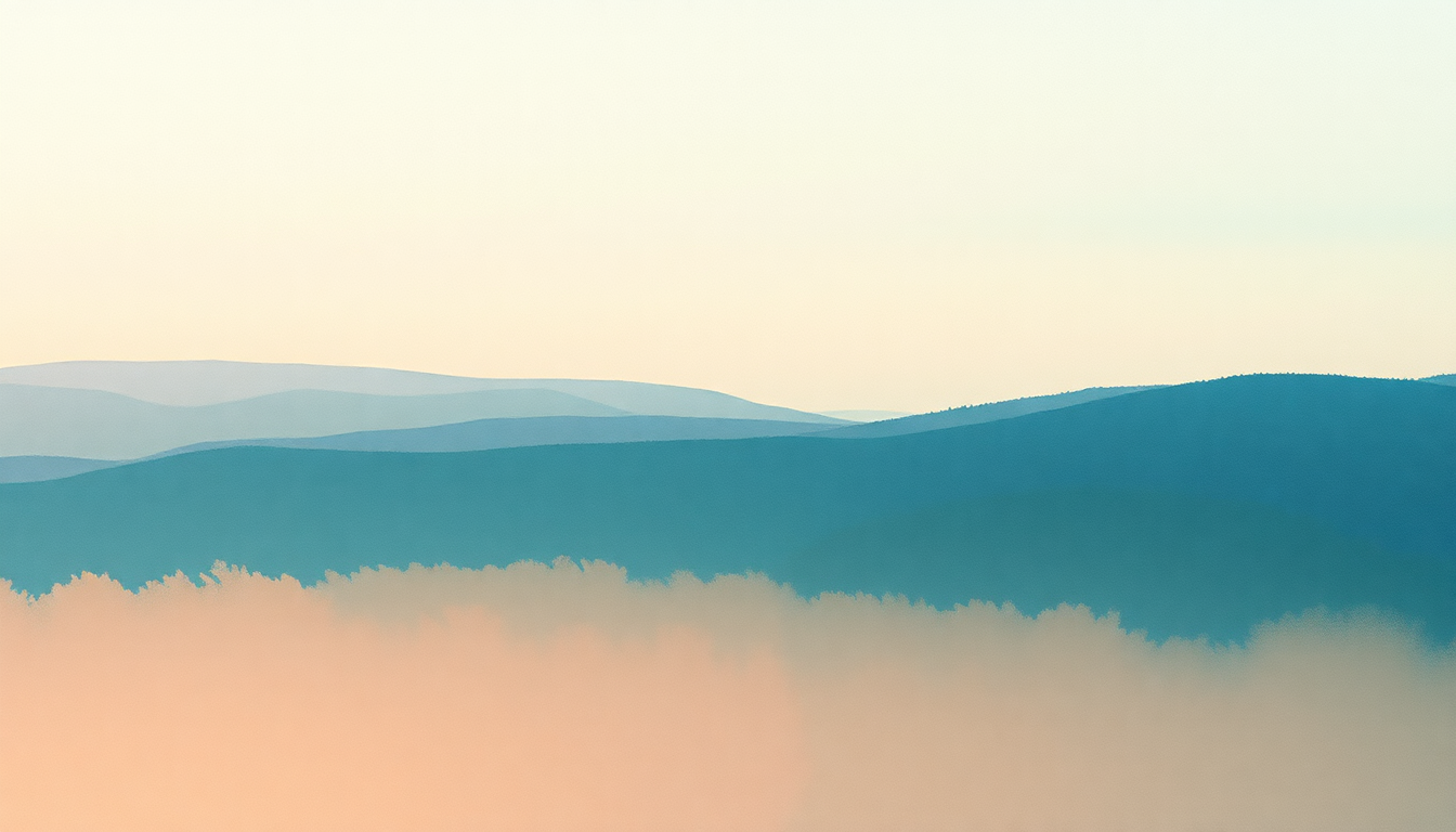 Fan-driven abstract illustration evoking the emotional arc of Give Out by Sharon Van Etten