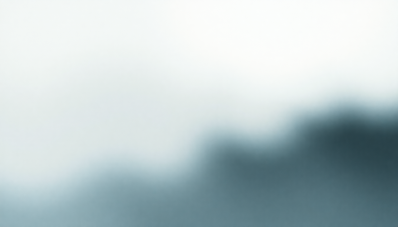 Fan-driven abstract illustration evoking the emotional arc of Gnossienne No 1 by Erik Satie